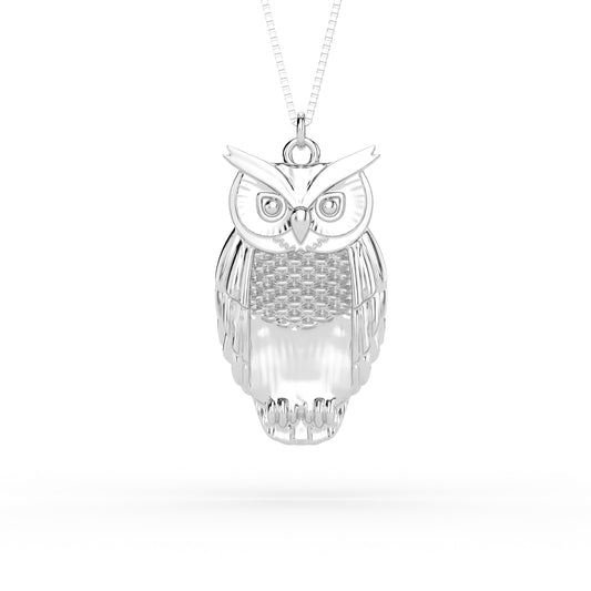 Midnight Owl Necklace